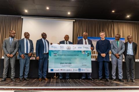 Official Ceremony Lesotho Payout 